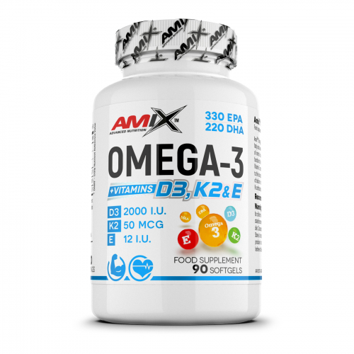 Omega 3 D3+K2+E 90cps