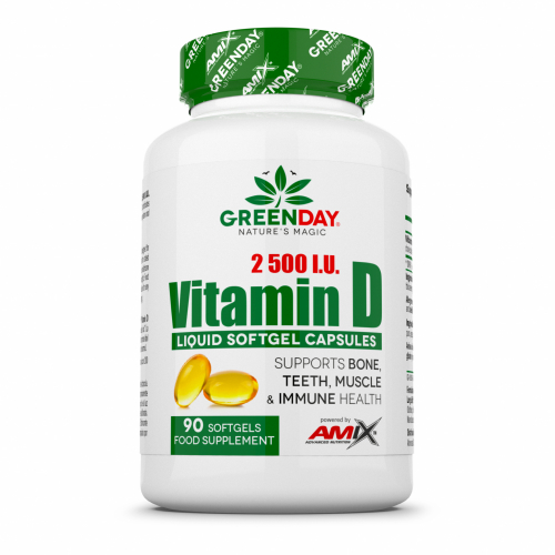 GreenDay Vitamin D3 2500 I.U.