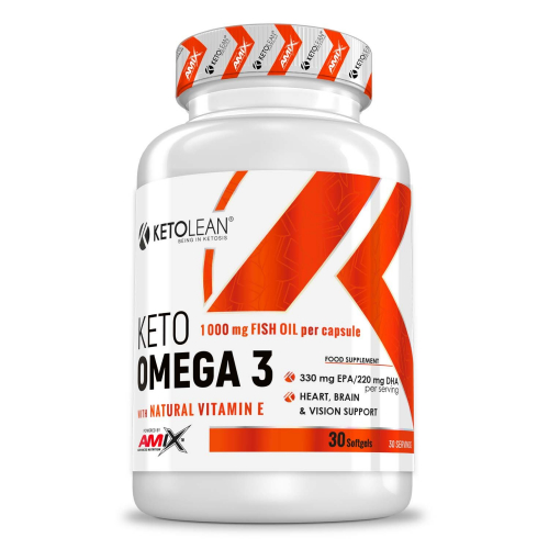 KetoLean OMEGA 3 with natural vitamin E