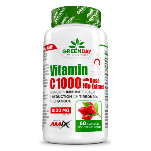 GreenDay Vitamin C 1000 with Rose Hip Extract