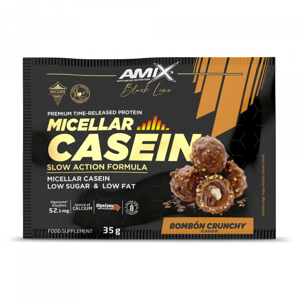 Black Line Micellar Casein Bombon Crunchy 35g