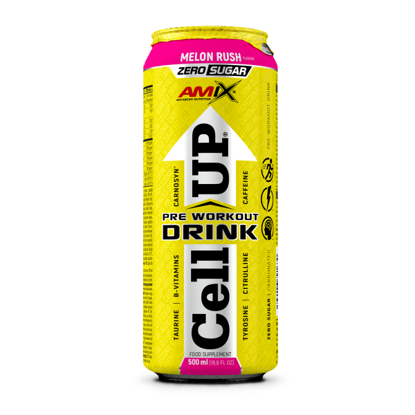 CellUP PreWorkout Drink 500ml Melon Rush