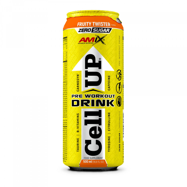 CellUP PreWorkout Drink 500ml Fruity Twister