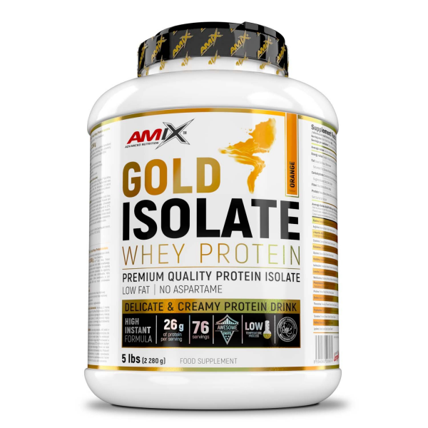 Gold Whey Protein Isolate 2280g Peanut Butter