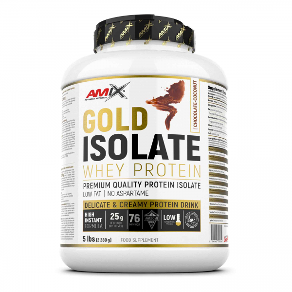 Gold Whey Protein Isolate 2280g Choco Coconut