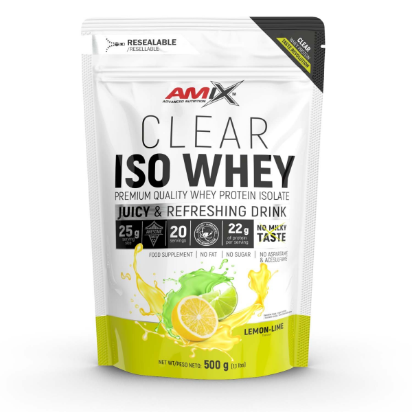 Amix Clear Iso Whey 500g Lemon Lime