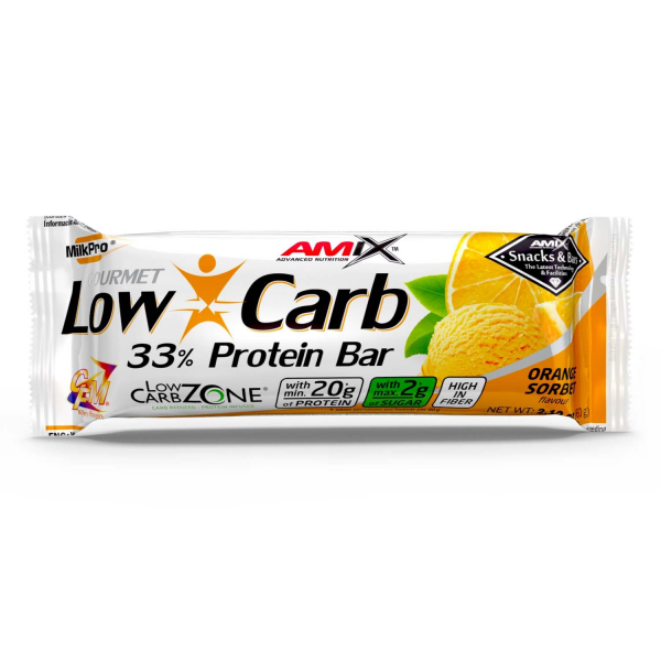 Low-Carb 33% Protein Bar Orange 60g