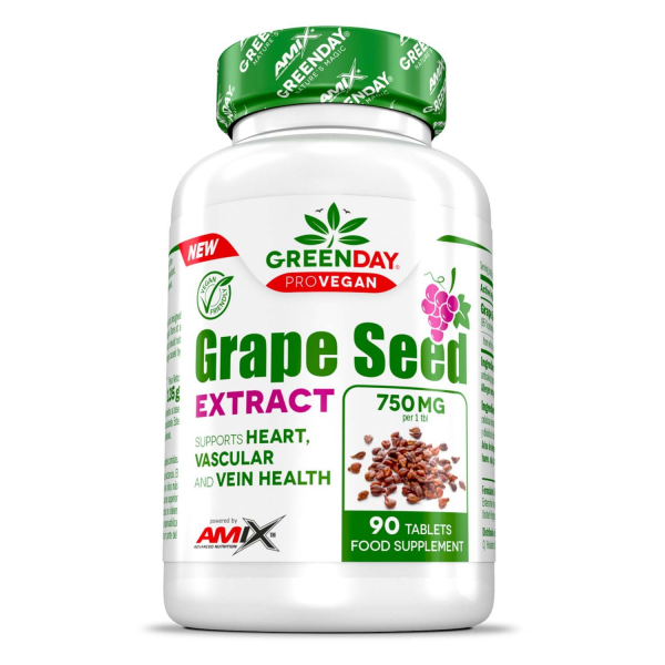 GreenDay® ProVEGAN Grape Seed Extract 90 tbl