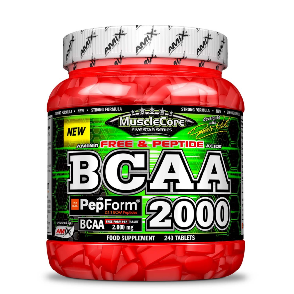 MuscleCore® DW - BCAA 2000 with PepFORM® 240tbl