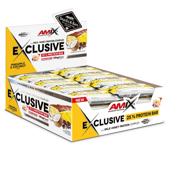 Exclusive Protein Bar 24x40g Pineapple