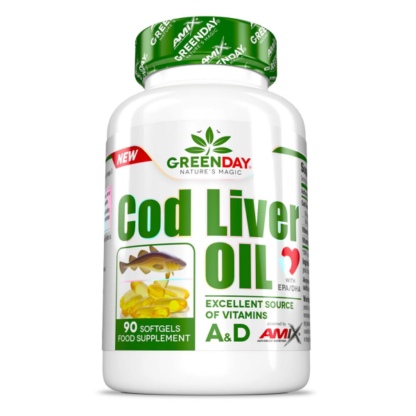 GreenDay® Cod Liver Oil - 90 softgels